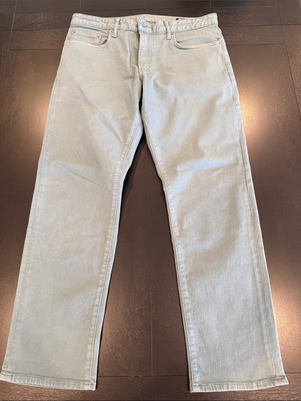 Bonobos Premium Men’s Jeans - Sage Light Green - 34x30 - Fair Condition